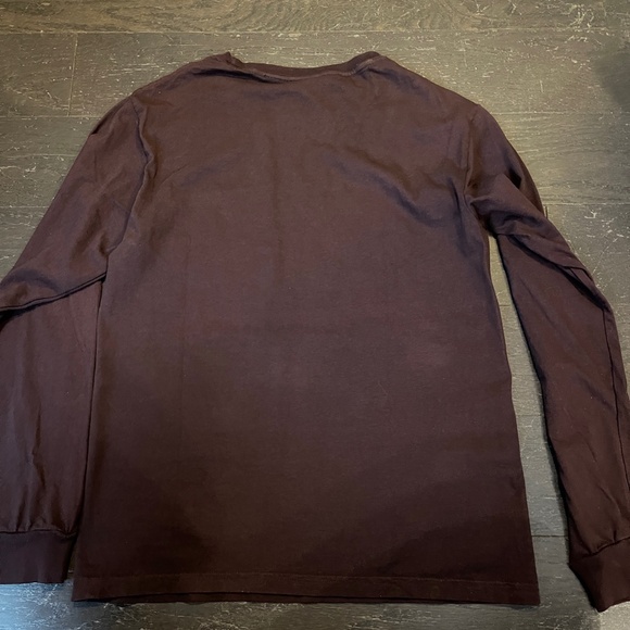 BNWT NOAH SOHO NYC Dark Deep Purple Small long sleeve Shirt - Picture 8 of 8